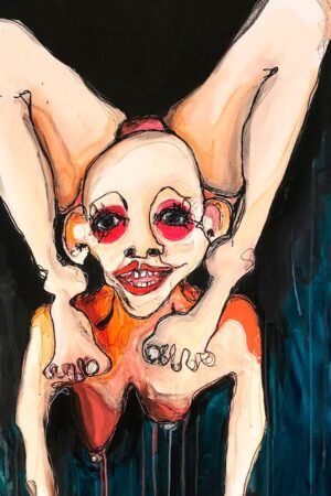 Lisa Klok - Freak - Originalt maleri
