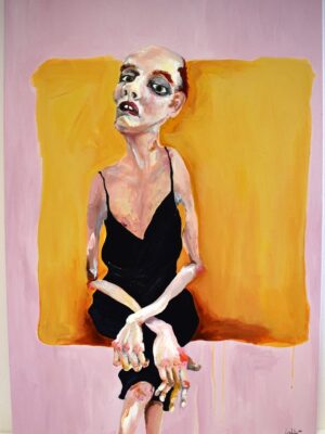 Lisa Klok - Bernie - Originalt maleri